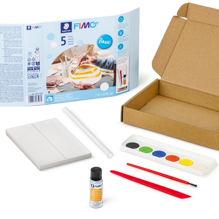 Set creativ lut Staedtler Fimo Air, Basic