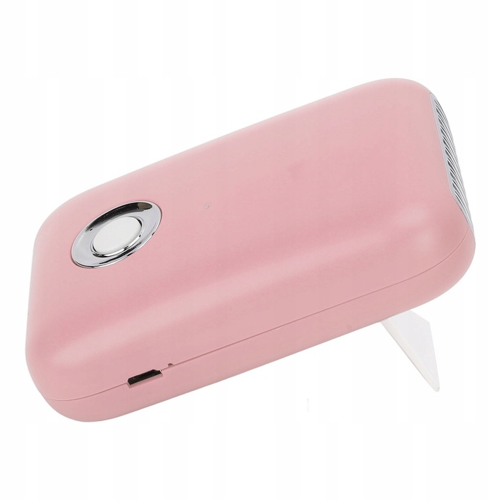 Hordozható mini ventilátor szempilla szárításhoz, 3 sebességfokozat, 95x66x29mm, USB töltőkábellel