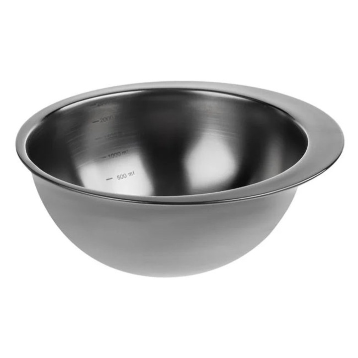 Bol din inox cu gradatie 2.5L pentru bucatarie moderna