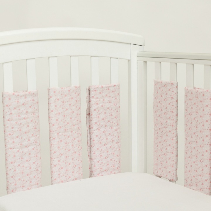 Protectii patut individuale "Pink Moon"