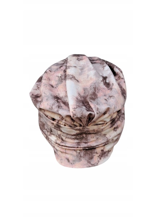 Turban dama Eva Design din bambus, usor, confortabil, multicolor, 25cm