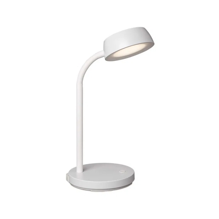Lampa LED de birou, MAUL Abby - alb