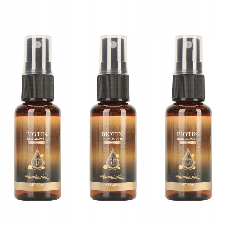 Set 3 spray-uri pentru cresterea parului, ingrijire si refacere