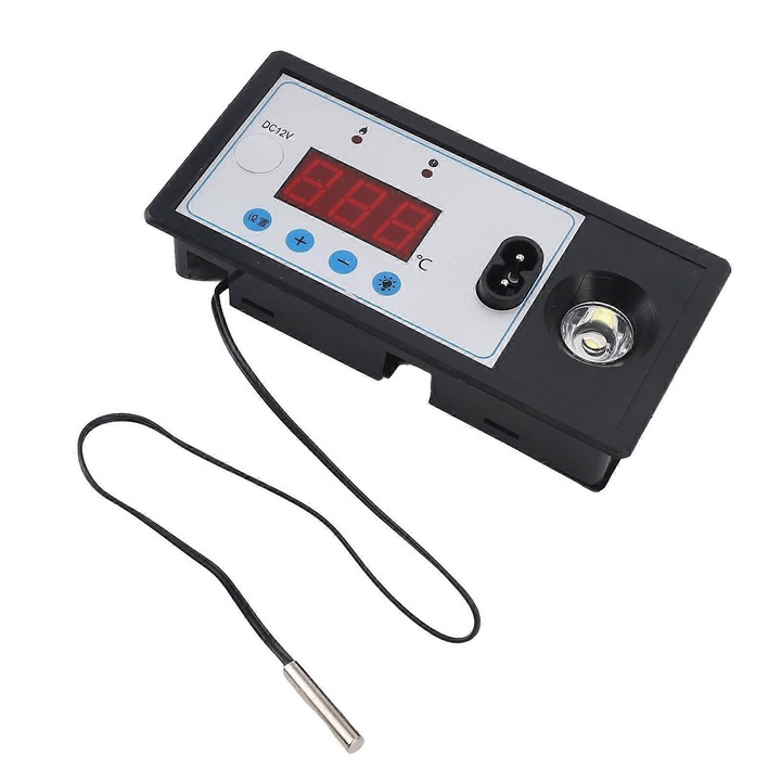 Автоматичен инкубаторен термостат, контрол на температурата, високопрецизен сензор, дизайн на лампа за яйца, 220V