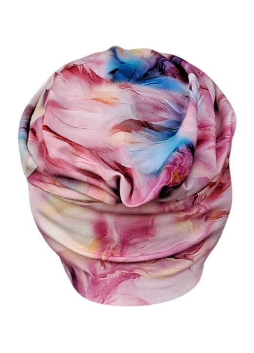 Turban dama din bambus, Eva Design, 25cm, usor si confortabil, protectie soare, fabricat in Polonia