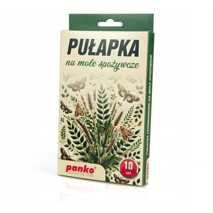 Set 10 Pulapci pentru Mole Alimentare Panko, fara chimicale, design estetic, actiune de pana la 8 saptamani