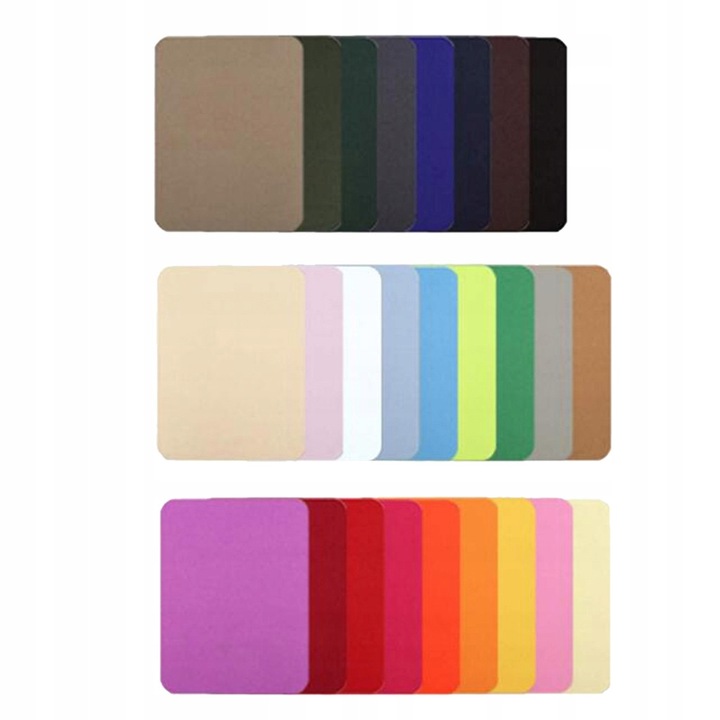 Set 26 Piese Patches Termo Aplicabile pentru Jeans, Colorate, 9,5x12,5cm