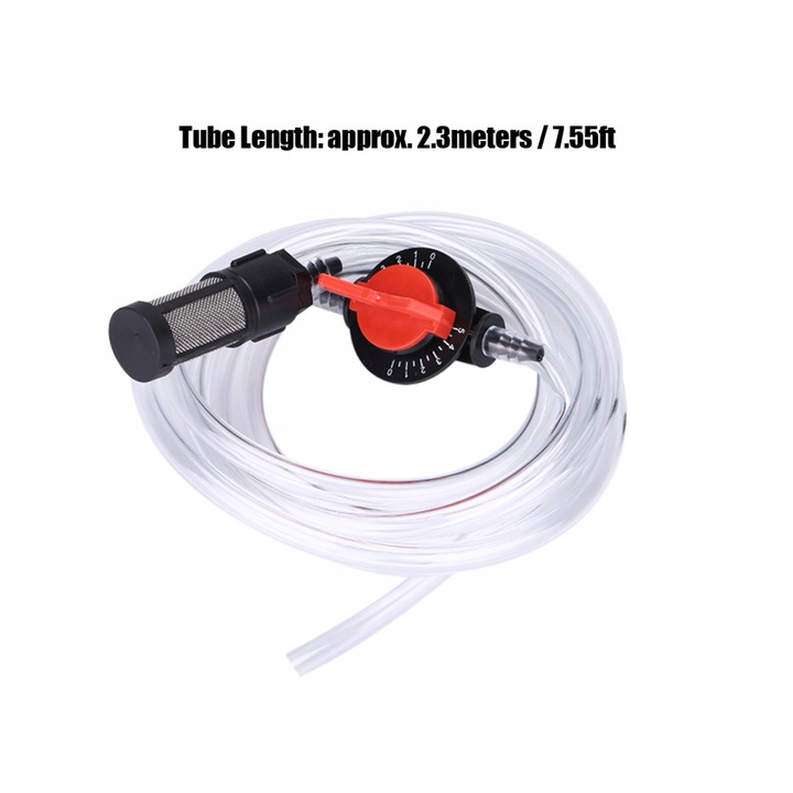 Set accesorii irigare, wtryskiwacz nawozu G3/4, 2,3m, plastic, multicolor