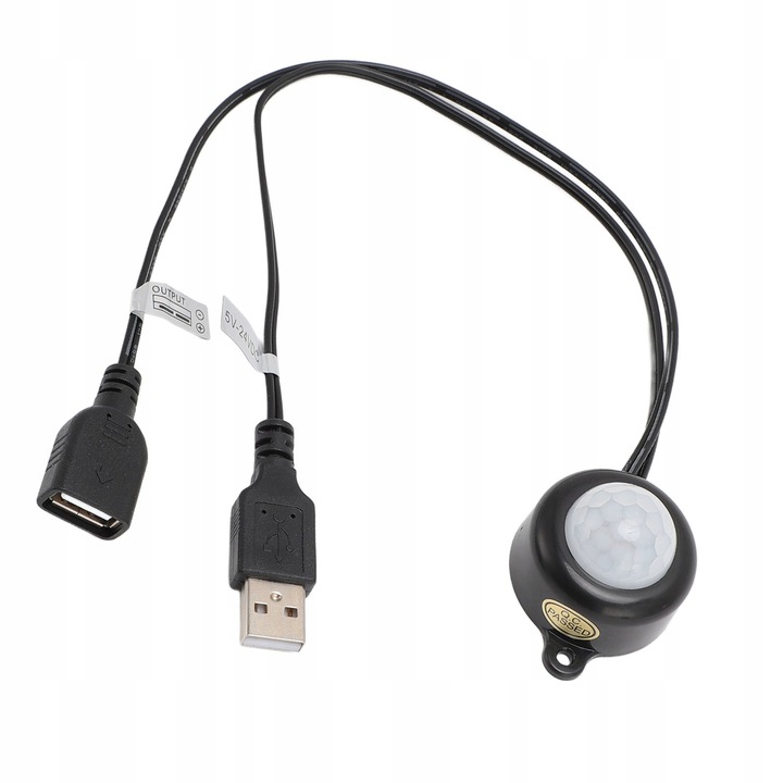 Kit senzor miscare PIR cu USB DC5V-24V, Smart Home