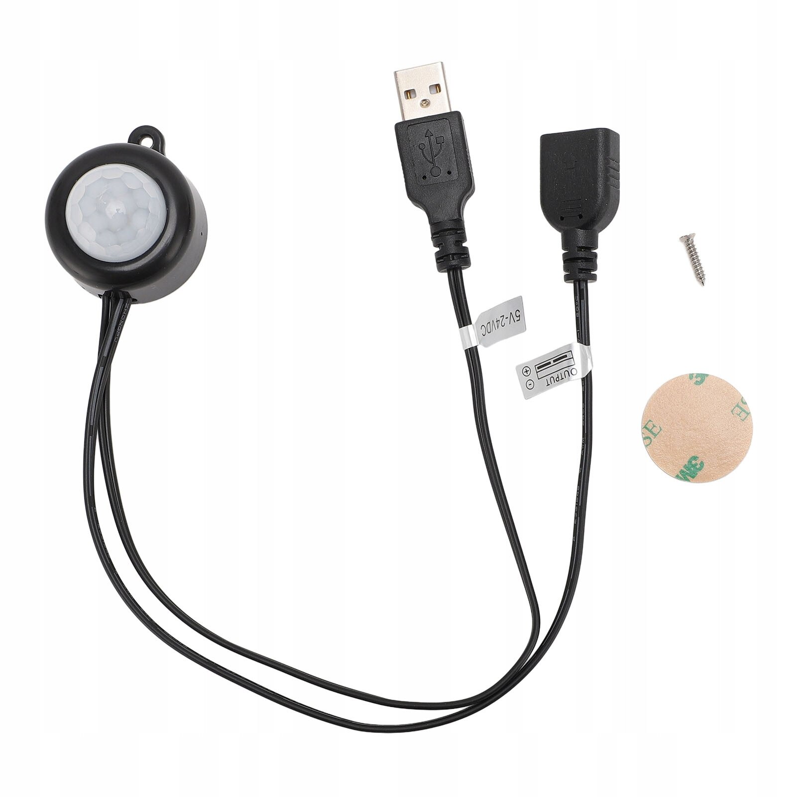 Kit senzor miscare PIR cu USB DC5V-24V, Smart Home - eMAG.ro