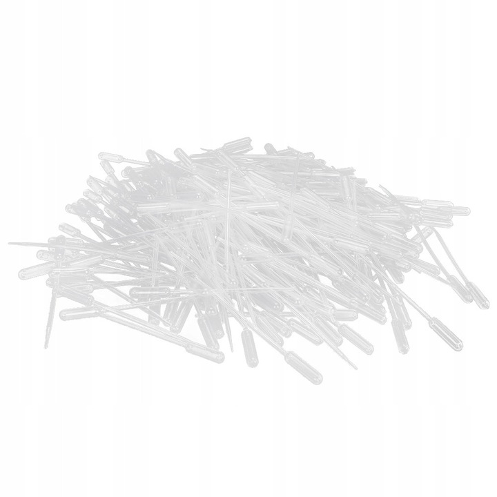 Set 500 pipete din plastic, 0,5 ml, pentru ambalarea parfumurilor si uleiurilor esentiale