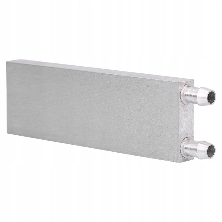 Radiator apa 120x40x12mm pentru module Peltier, aluminiu, set 1 buc.