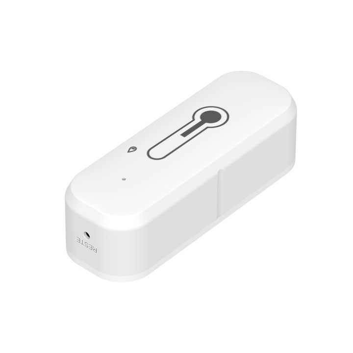 Hőmérséklet- és páratartalom-érzékelő, Zigbee 3.0, elemes tápellátás, Smart Home készlet