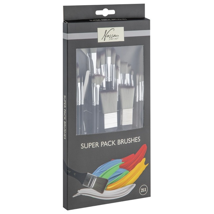 Set 24 pensule 8/cutie, 24/bax Grafix