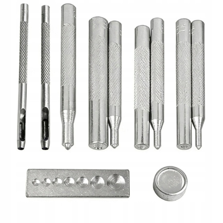 Standard gomb rögzítő készlet, 10-17 mm, 2 tartó, szerelési tartozékok