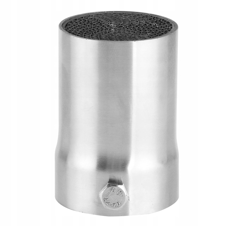 Tacere pentru motocicleta, 48mm, otel inoxidabil, set complet
