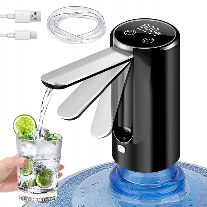 Dozator de apa electric, automat, USB, fara fir