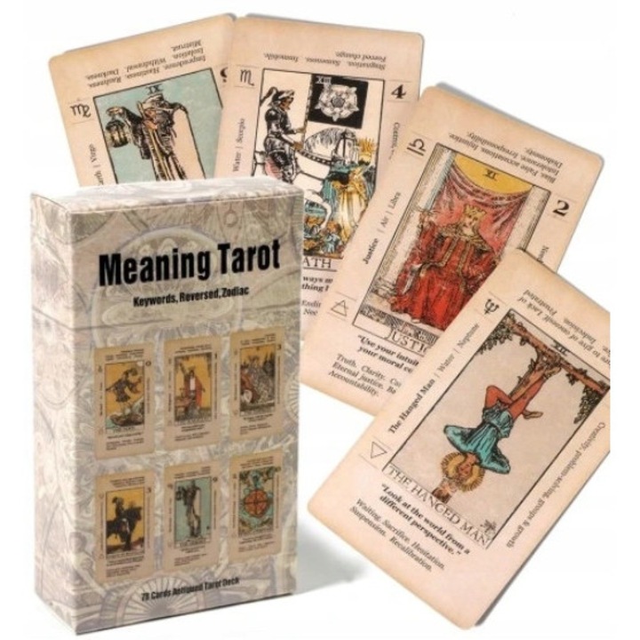 Carti de tarot pentru incepatori, 78 de carti