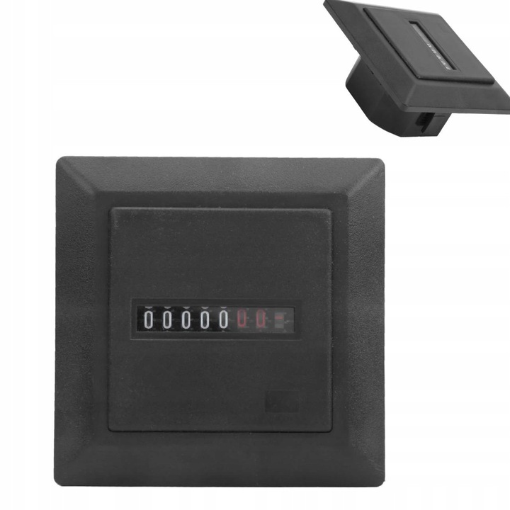 Digital Display Contor Ore de Functionare, 0-99.999,99 ore, 220-240V, ABS