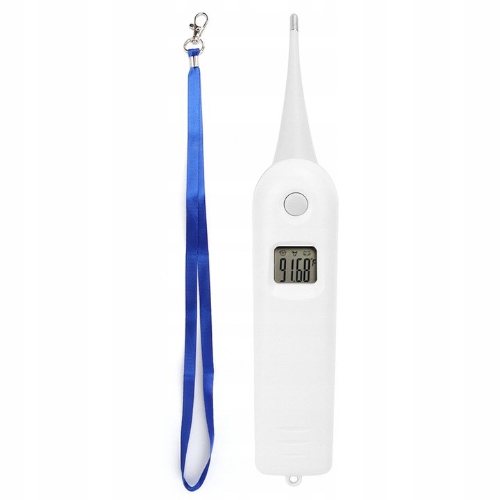 Termometru veterinar digital, sonda flexibila, 32-42,99°C, 19x10cm