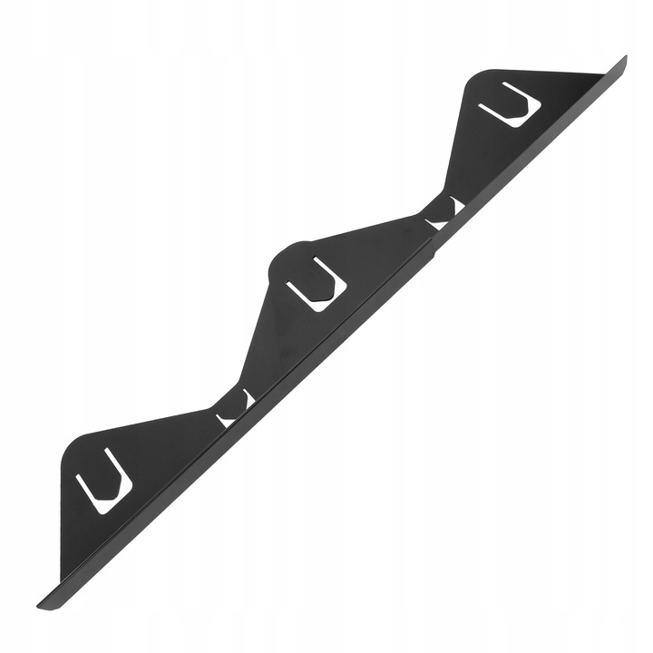 Set 2 capace pentru fantele de bucatarie, din otel inoxidabil, 35x69cm, 2cm
