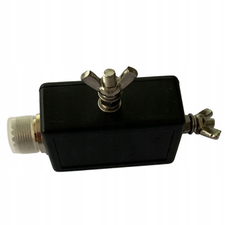 Mini Balun 1:1, antenna QRP állomásokhoz, műanyag, 91x36x26mm, 1 db-os készlet.