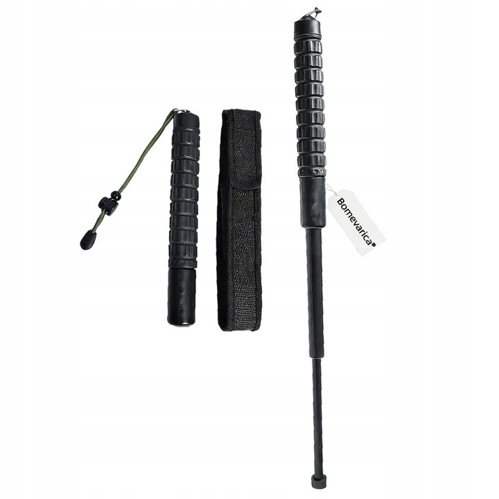 Baston telescopic, 54.5cm, PVC, rezistenta la deformari, maner antiderapant