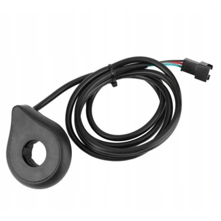 Senzor de asistenta pentru pedala, 12 magneti, ABS, rosu, 1m