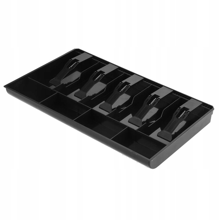 Sertar bani pentru case de marcat, 40.5x24.5x3.5cm, negru,