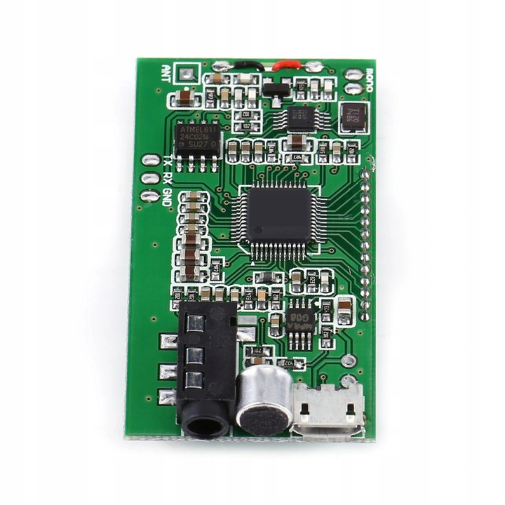 Modul transmisie audio FM 87-108MHz, DSP PLL, 100mW, 49x26.5mm, pentru microfon wireless