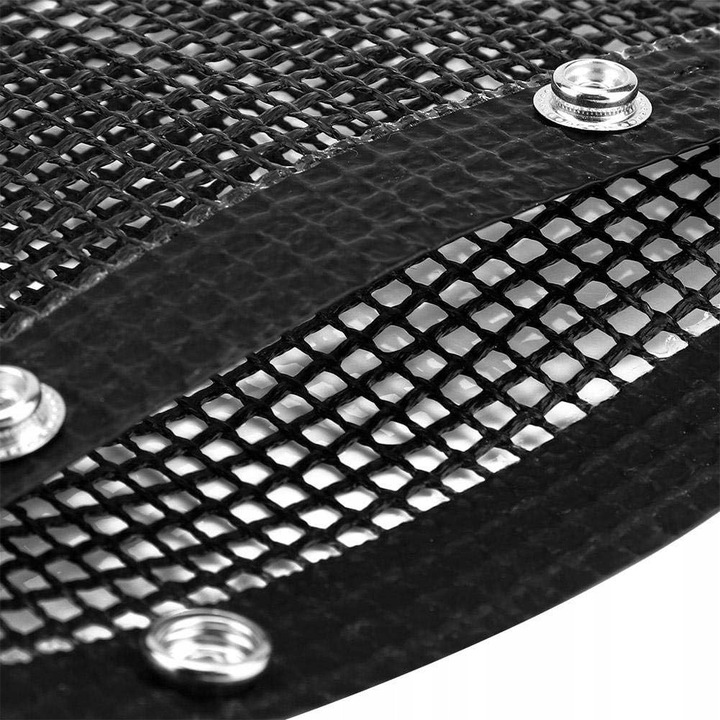 Set 2 workow neperforate pentru gratar, 22x27 cm, rezistente la caldura, reutilizabile, negre