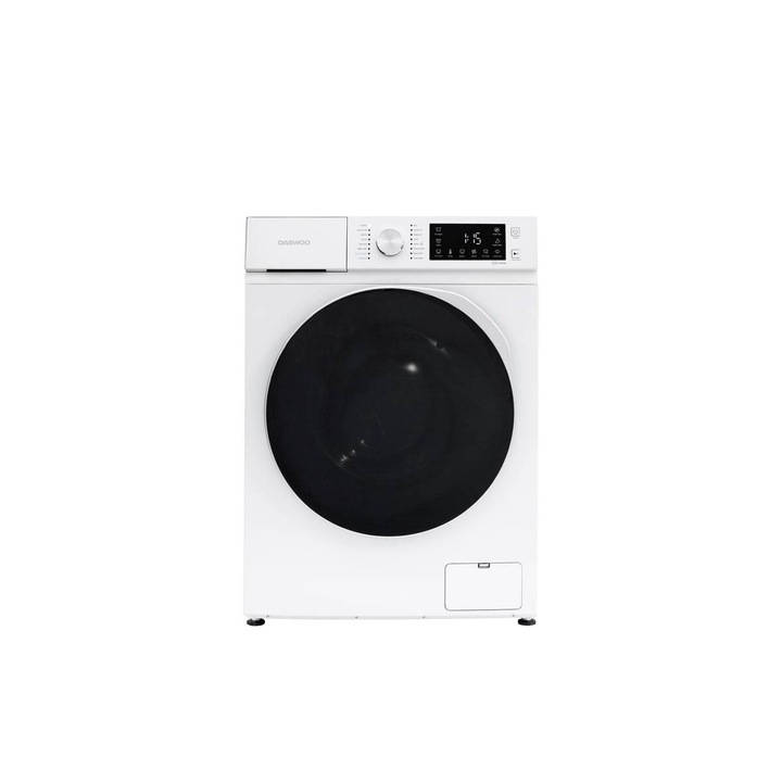 Пералня с предно зареждане Daewoo DWD-MV1011_5 Slim Инверторен мотор Капацитет 6KG 1000RPM 16 програми Клас A Бяла