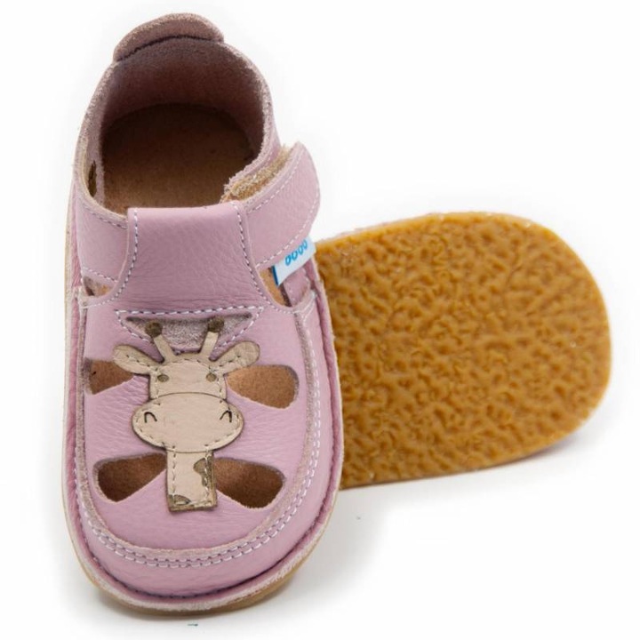 Детски barefoot обувки Dodo Shoes Sparkling Butterfly, Cameo