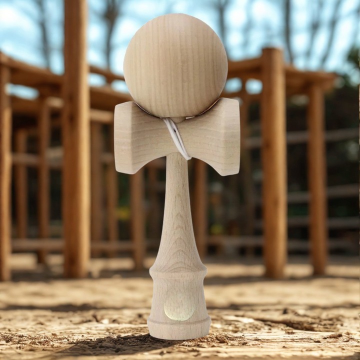 Klasszikus fa kendama, szórakoztató és oktató játék minden korosztály számára