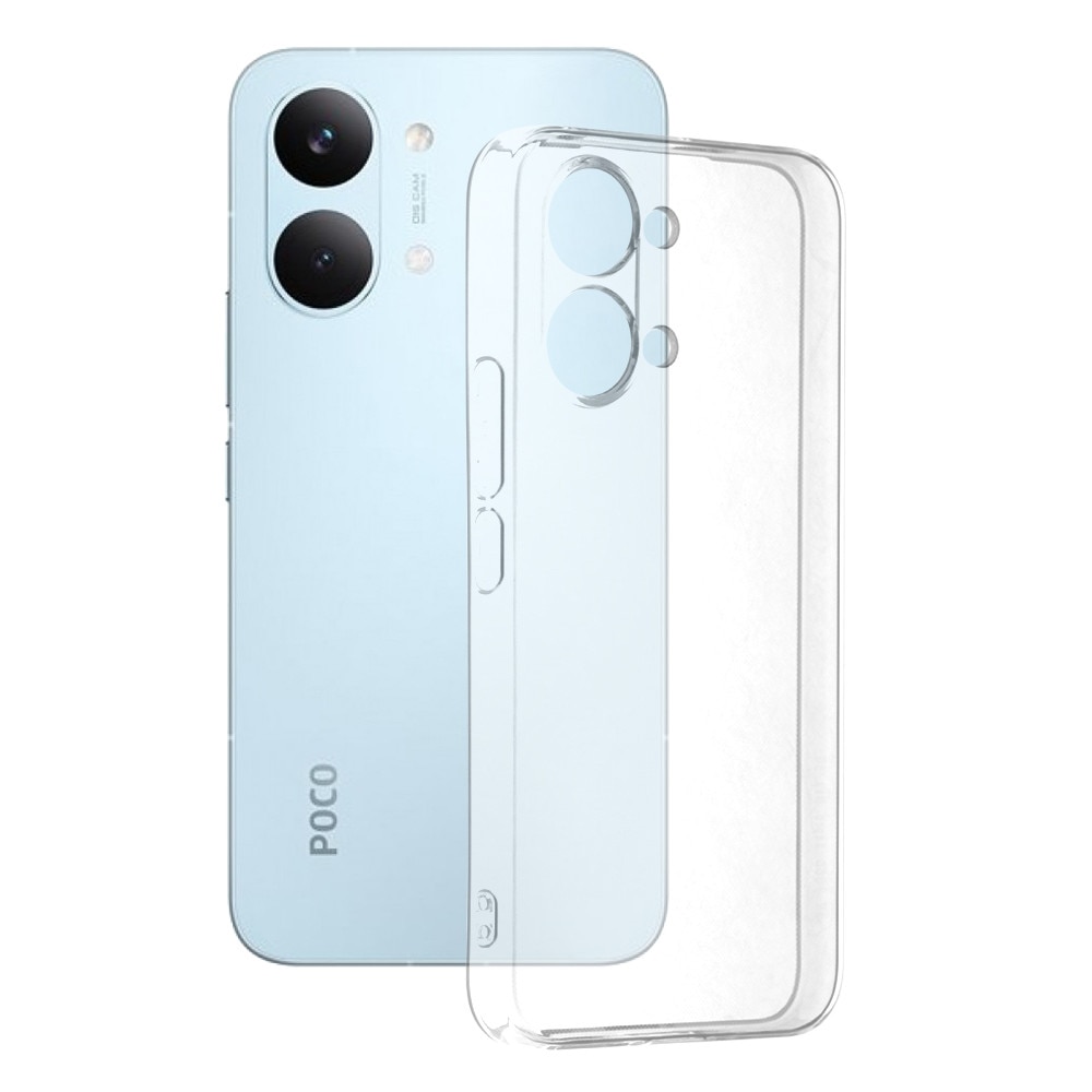 Husa pentru Xiaomi Poco X8 Pro Max DaDen, silicon transparent Premium, Ultra Slim, Flexibila, Transparenta
