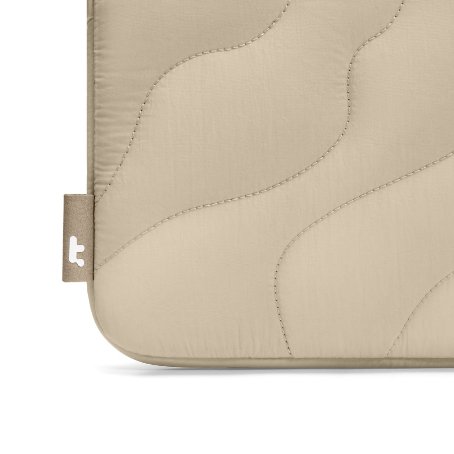 Husa din nailon Tomtoc Terra A27 compatibila cu laptop 14 inch, Sand