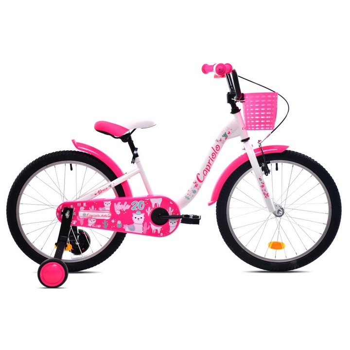 Capriolo Viola 20" gyerek kerékpár Fehér