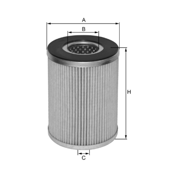 Filtru ulei Fil Filter pentru Mitsubishi Canter, 6, culoare albă
