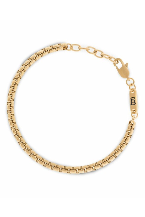 STEEL & BARNETT, 316L rozsdamentes acél karkötő, Aranyszín