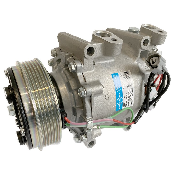 Compresor auto EURO KLIMA pentru Honda Jazz 1.3 i-VTEC, 12V, 103mm, 5 caneluri