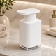 Dozator Sapun Lichid Automat NIRU ProClean™ cu Senzor, Fara Atingere, Otel Inoxidabil, 3 Trepte Dozare, Rezervor 450ml, Reincarcabil USB Tip C, Baterie 600mAh, Autonomie 30 zile, Waterproof IPX5, Dispenser Premium pt Bucatarie Baie Hotel Restaurant, Alb