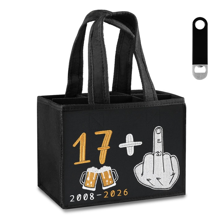 Geantă pentru bere, design modern, materiale rezistente, multicolor, pentru bărbați, 18-60 ani