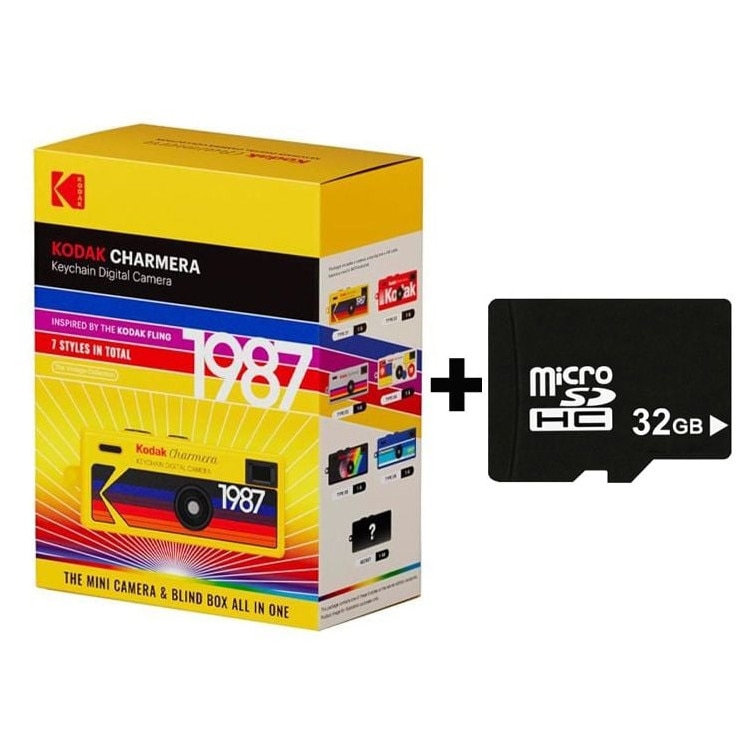 Camera foto digitala tip breloc Kodak Charmera, Blind Box, set cu