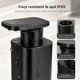 Dozator Sapun Lichid Automat NIRU ProClean™ cu Senzor, Fara Atingere, Otel Inoxidabil, 3 Trepte Dozare, Rezervor 450ml, Reincarcabil USB Tip C, Baterie 600mAh, Autonomie 30 zile, Waterproof IPX5, Dispenser Premium pt Bucatarie Baie Hotel Restaurant, Negru