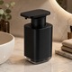 Dozator Sapun Lichid Automat NIRU ProClean™ cu Senzor, Fara Atingere, Otel Inoxidabil, 3 Trepte Dozare, Rezervor 450ml, Reincarcabil USB Tip C, Baterie 600mAh, Autonomie 30 zile, Waterproof IPX5, Dispenser Premium pt Bucatarie Baie Hotel Restaurant, Negru