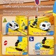 Set Tren Electric Traseu 3D, Hompany®, 169 Piese, Sistem Constructie DIY Clip-Fit, Magnetism Feroviar, Jucarie Educativa pentru Copii 3–8 ani, Set Constructie Tren cu Pante, Bucla, Poduri si Trasee Creative, Multicolor