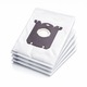Set 10 saci aspirator microfibra tip S-bag E201S, compatibil Electrolux / Philips / AEG, cu pliu pentru capacitate extinsa