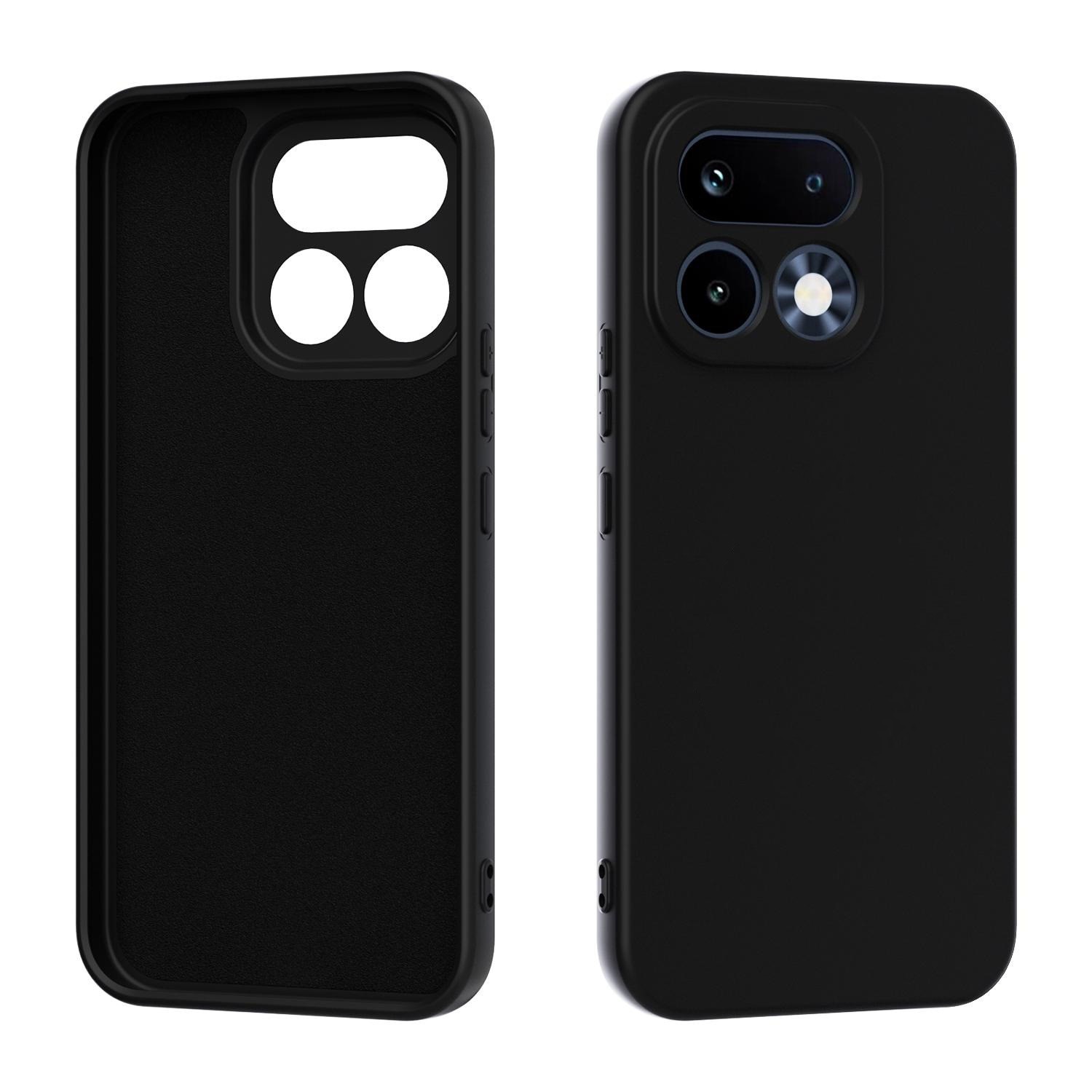 Husa pentru Realme 16 Pro Plus Daden® Silicon SoftFlex, Ultra Slim, Protectie sporita, Interior de microfibra, Negru
