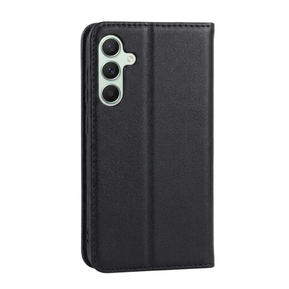 Husa pentru Samsung Galaxy A56 5G / Galaxy A36 5G tip carte, Magnetica, Buzunar interior, Premium, set cu sticker, Smart Magnetic