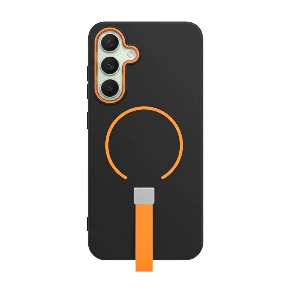 Husa pentru Samsung Galaxy A56 5G / Galaxy A36 5G, MagSafe, Antisock, Stil unic, set cu sticker, Loop Thin Mag